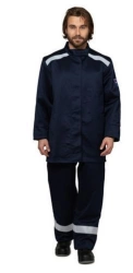 Welder's suit 3 class of protection cotton with OP impregnation