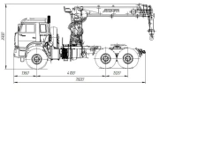 Special fifth-wheel tractor with CMU (version with CMU: ANT 1.8-2, ANT 2.5-2, ANT 4.4-1, ANT 5-2, ANT 7.5-2, ANT 8.5-2, ANT 10LM