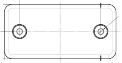 71-411.16.21.21.432 Lower trim hatch for fasteners