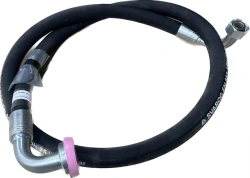 High-pressure hoses with non-disassembled (crimped) tips, inner diameter 2...102 mm and breaking pressure up to 300