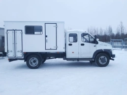 Automobile workshop type 2790E, modifications 2790E-?7 on the basis of GAZ chassis, C4 modifications C41R13, C41R33, C42R33