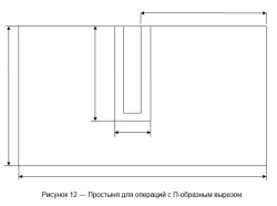 Surgical sheet with U-shaped cut-out, as part of the Disposable Nonwoven Linen Set for Restricted Use
