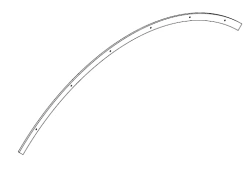 20-030444 Main bearing dust seal ring segment