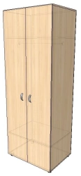 Wooden wardrobes FN.MDU.01.73.00.00.00.00.