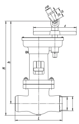 Gate valve 1511-100-CZA