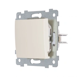 "MARIA" Single-lever switch mechanism for flush-mounted switch C110-437, colour "ivory"