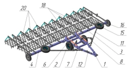 Universal soil tillage machine UPA-BZ-11-2