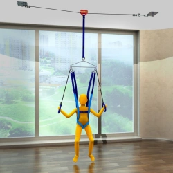 Musculoskeletal rehabilitation machine for children