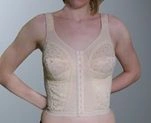 Semi-facet for fixation of breast exoprosthesis LF-10