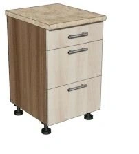 Floor standing kitchen cupboard (work table cupboard)