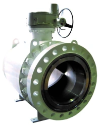 ECB series control ball valves DN 25-900, PN1,6-25,0 MPa