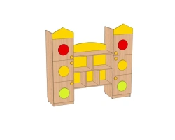 Toy wall "Traffic rules" children's SI-PDD