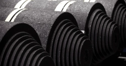 Vibroformed carbon monoelectrodes 1205 mm dia.