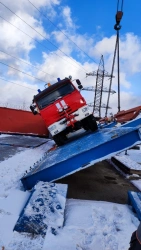 Aerodrome fire fighting vehicle 6843PA on chassis KAMAZ 43118-50
