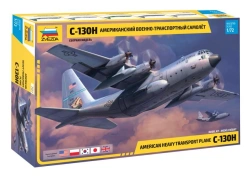 Assembled model "American aircraft C-130H"