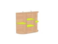 Children's hanging shelf 1000*303*800 mm PN-2