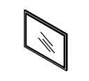 Mirror. Set of furniture "Contemp"
