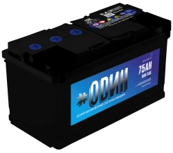 Lead battery for starting piston engines AKB 6ST-75 "#ODIN"