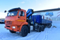 Special tractor-tractor truck with CMU manufactured by INMAN JSC on KAMAZ 43118-A5, 43118-50, 43118-RR, 43118-RS chassis. GIRD m