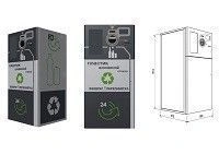Automatic machine for accepting various containers Basis TRVM TV