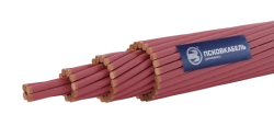 Round wire with copper wire core insulated with polyurethane-based varnish, LEP grade