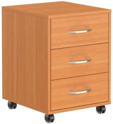 Wooden office cabinet