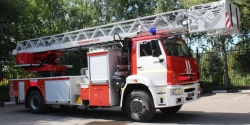Fire fighting ladder AL-32 (43253), type 4344-L2, modification 4344N4, on the chassis of modification KAMAZ-43253-G5