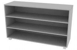 Open cabinet 1200x380x734mm (WxHxH)