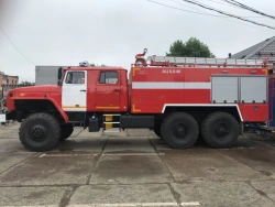 Fire tanker AC 8,0-?0 (4320), type 4344-02, modification 4344K7, on chassis of Ural 4320-1951-60, 4320-1951-62, 4320-1951-70,