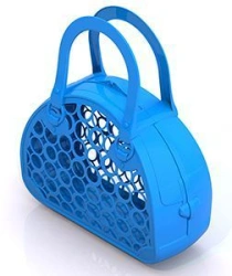 Basket bag (blue)
