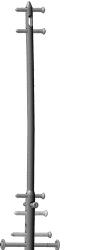 Femoral A/R pins Ø 11 mm, length 260 to 340 mm, 10 mm pitch, article number 722.2XX