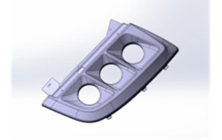 Headlamp mask left 5299-401-5302536-10