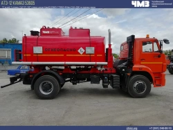 Fuel tanker (ATZ) 7074K2-50 on chassis Kamaz 53605-A5