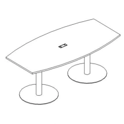 Negotiating table 220*110*75 "Comfort" K.143