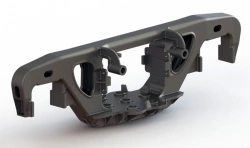 Side bogie frames for freight wagons bogies darn. 100.00.020-4 SB are used in bogies of mod. 18-100,