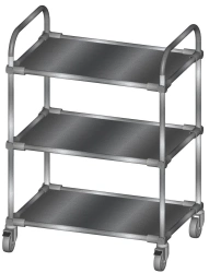 Mobile trolley with brakes TP-3 from the set of general hospital furniture "LABROMED-3" according to TU 9452-009-13305037-2008.