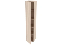 Closed narrow cupboard 400x370x2000 mm (WxHxH) 405.104