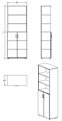 Wardrobe (series 404.80.218)