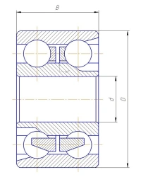 Bearing 3056207B-ETU 100/3