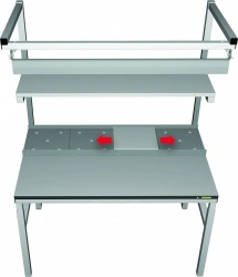 Optional extras for fabricated products, including antistatic (ESD), Viking: CPS, conveyor table system