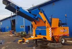 Special trailer, sweeper PUM Cleaner