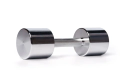 Chrome-plated dumbbell 7 kg