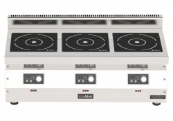 Induction three-burner tabletop cooker KIP-35H-5,0