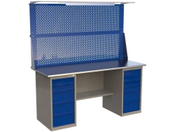 Metal workbench of "Edelwood" trade mark