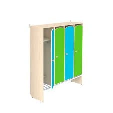 Children's clothes cupboard 4-sectional