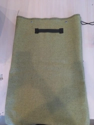 Tarpaulin bag for evacuation of documents
