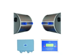 Pulsed ultraviolet stationary installation for disinfection of air and surfaces of premises "Yanex-ST"