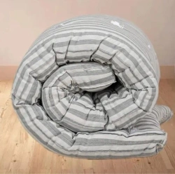 Springless mattresses with top made of cotton fabrics and filled with cotton wool RV filling