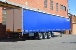 Semi-trailer of cargo model Tonar 974611 with axles manufactured by TONAR of models: 1130