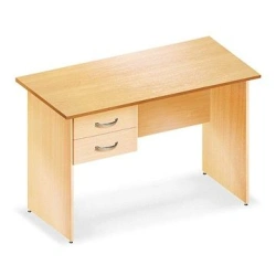 Single desk (2 drawers)
